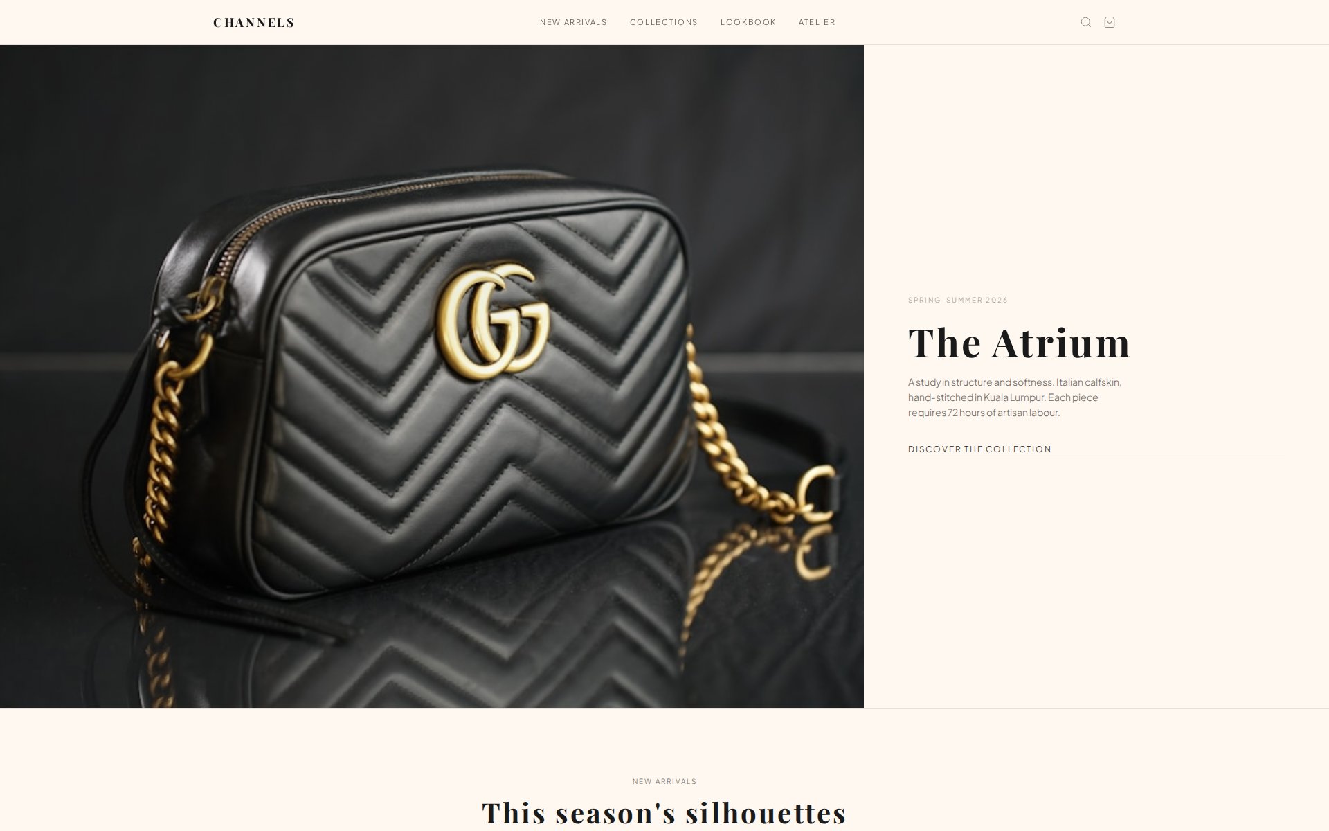 Channels - website built by Deltabis