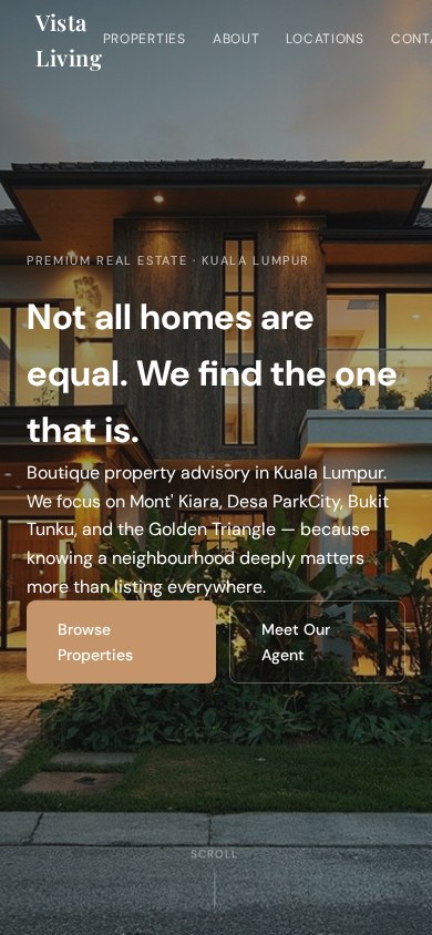Vista Living mobile
